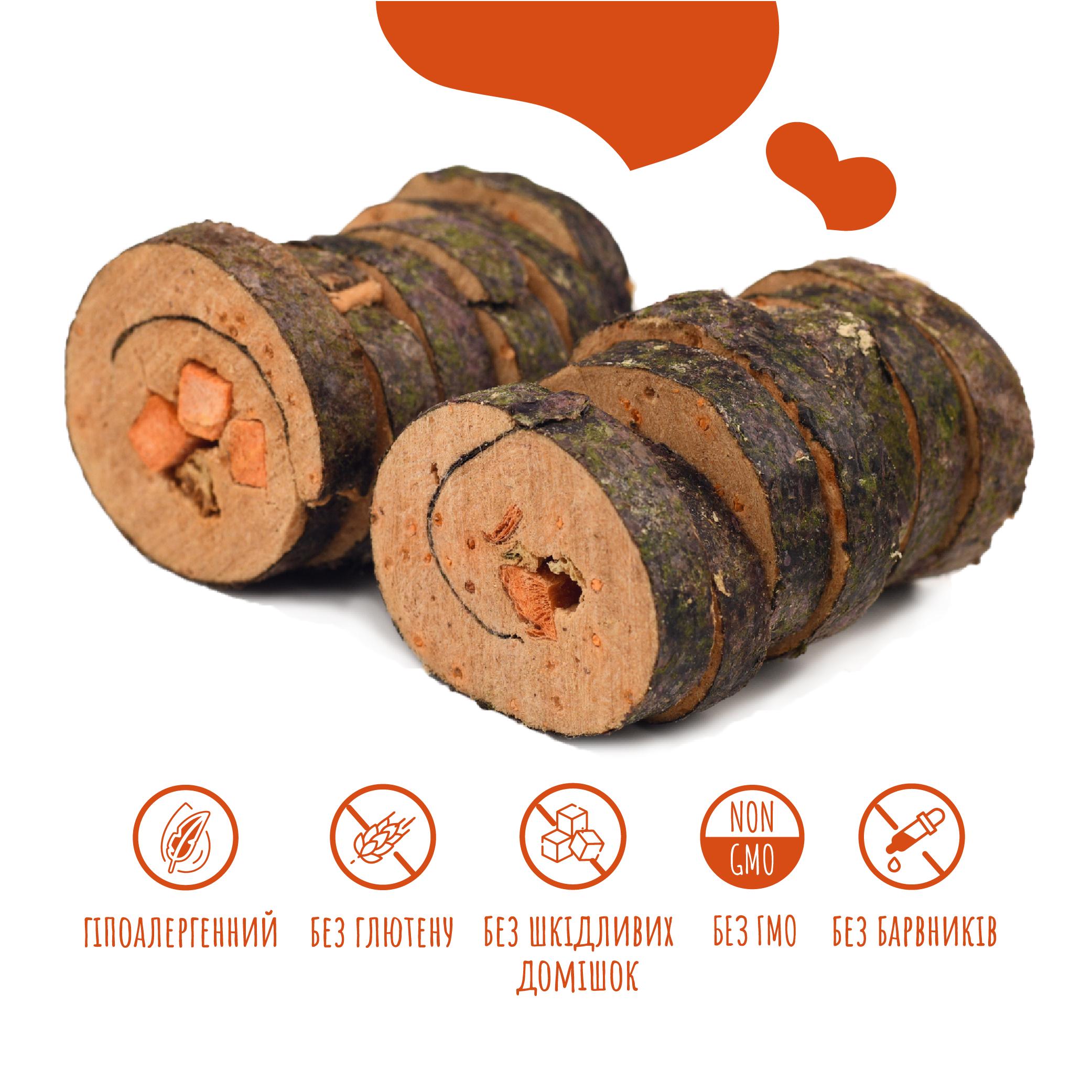 Ласощі для собак Mavsy Freeze dried SUSHI WITH RED CAVIAR суші лосося з червоною ікрою від 3-х місяців 50 г (24624818) - фото 4 Ласощі для собак Mavsy Freeze dried SUSHI WITH RED CAVIAR суші лосося з червоною ікрою від 3-х місяців 50 г (24624818) - фото 4