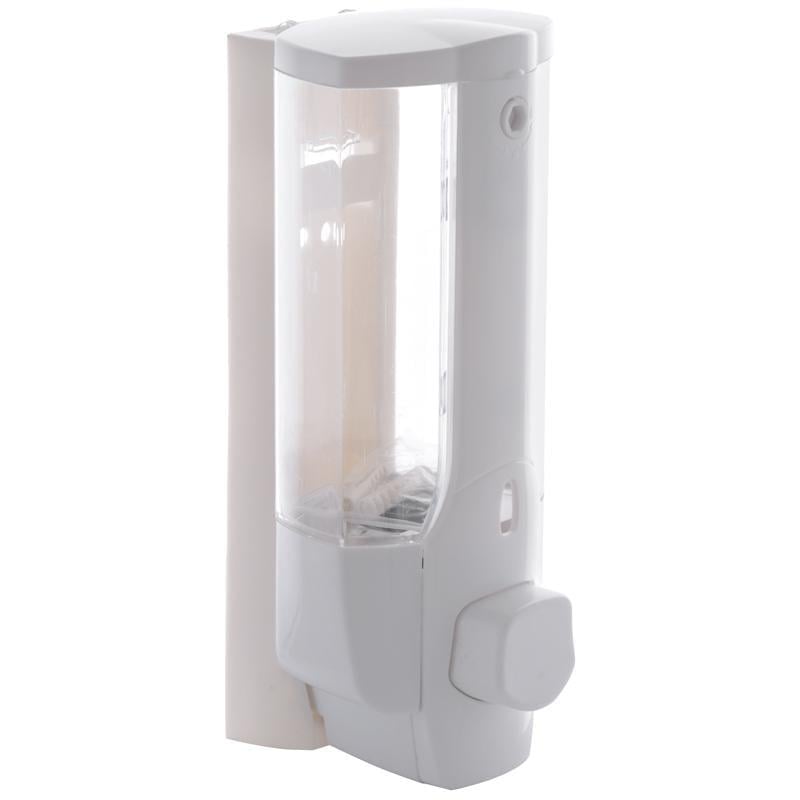 Дозатор для жидкого мыла Zerix LR406 настенный Белый (ZX2717)