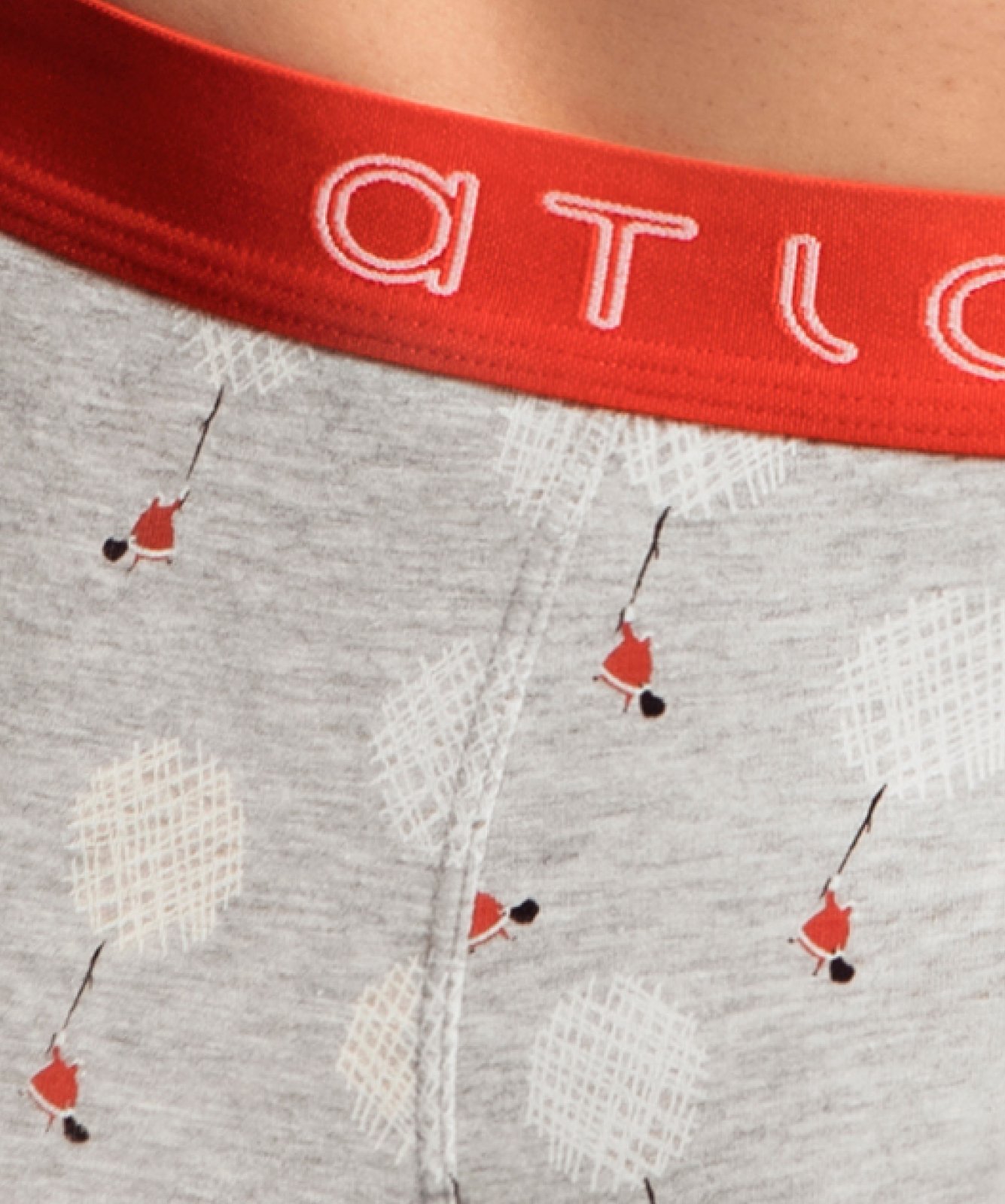 Трусы мужские шорты Atlantic MH-1150 хлопок Светло-серый - фото 3 Трусы мужские шорты Atlantic MH-1150 хлопок Светло-серый - фото 3