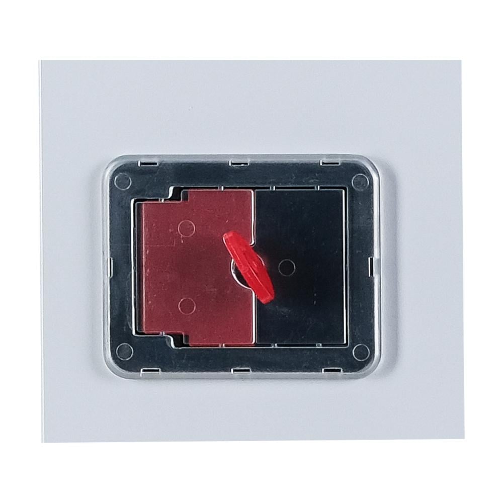 Пожарный шкаф RAL 9003 ШП-НС 60/60 навесной с задней стенкой 600х600х230 мм Белый (9661341) - фото 5