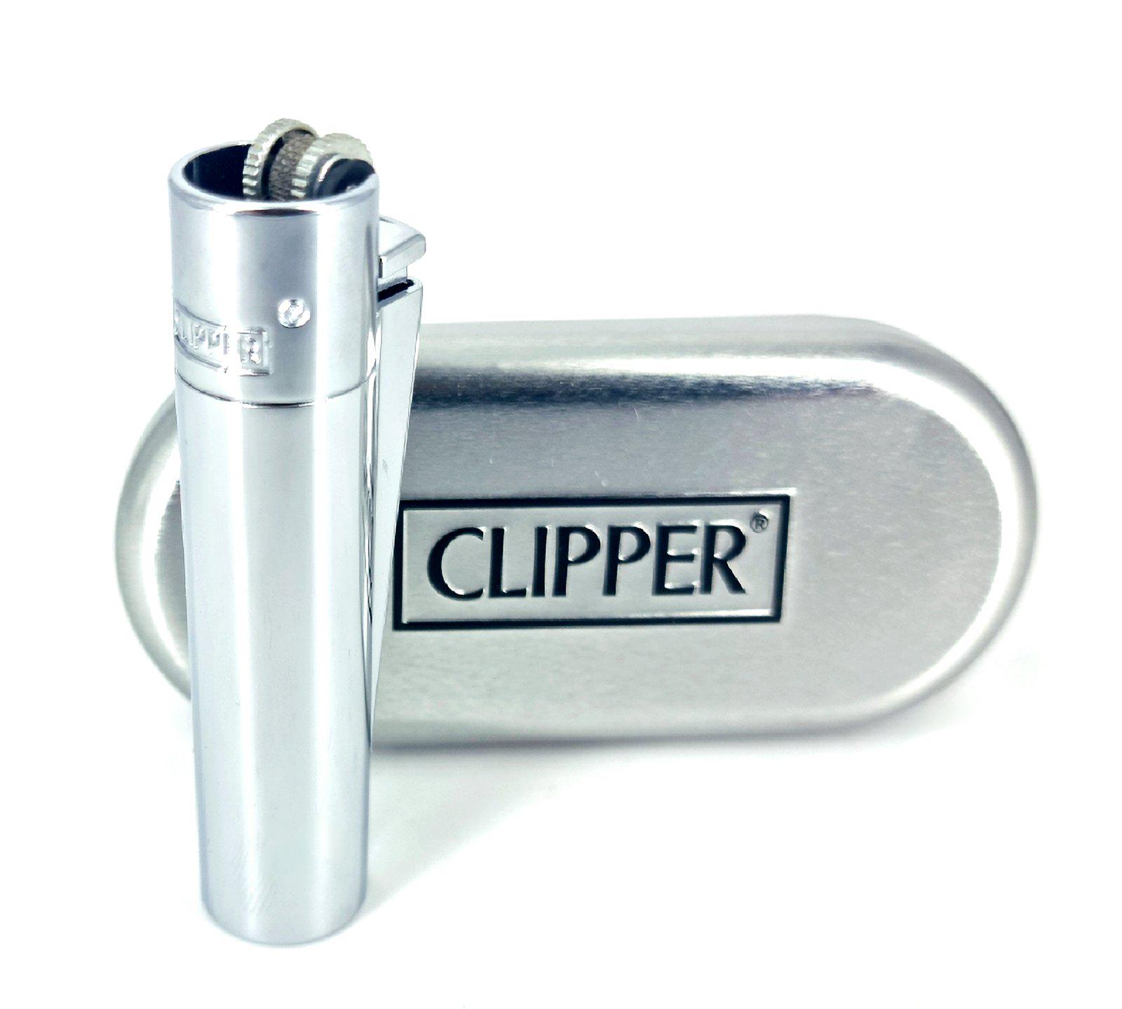 Зажигалка Clipper металл Серебряный (11818677)
