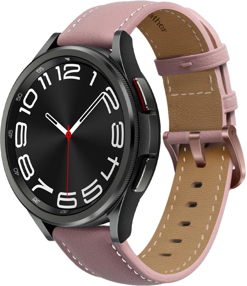 Ремешок кожаный Folsa для Galaxy Watch 6 Classic 47 мм Pink (39212-31)