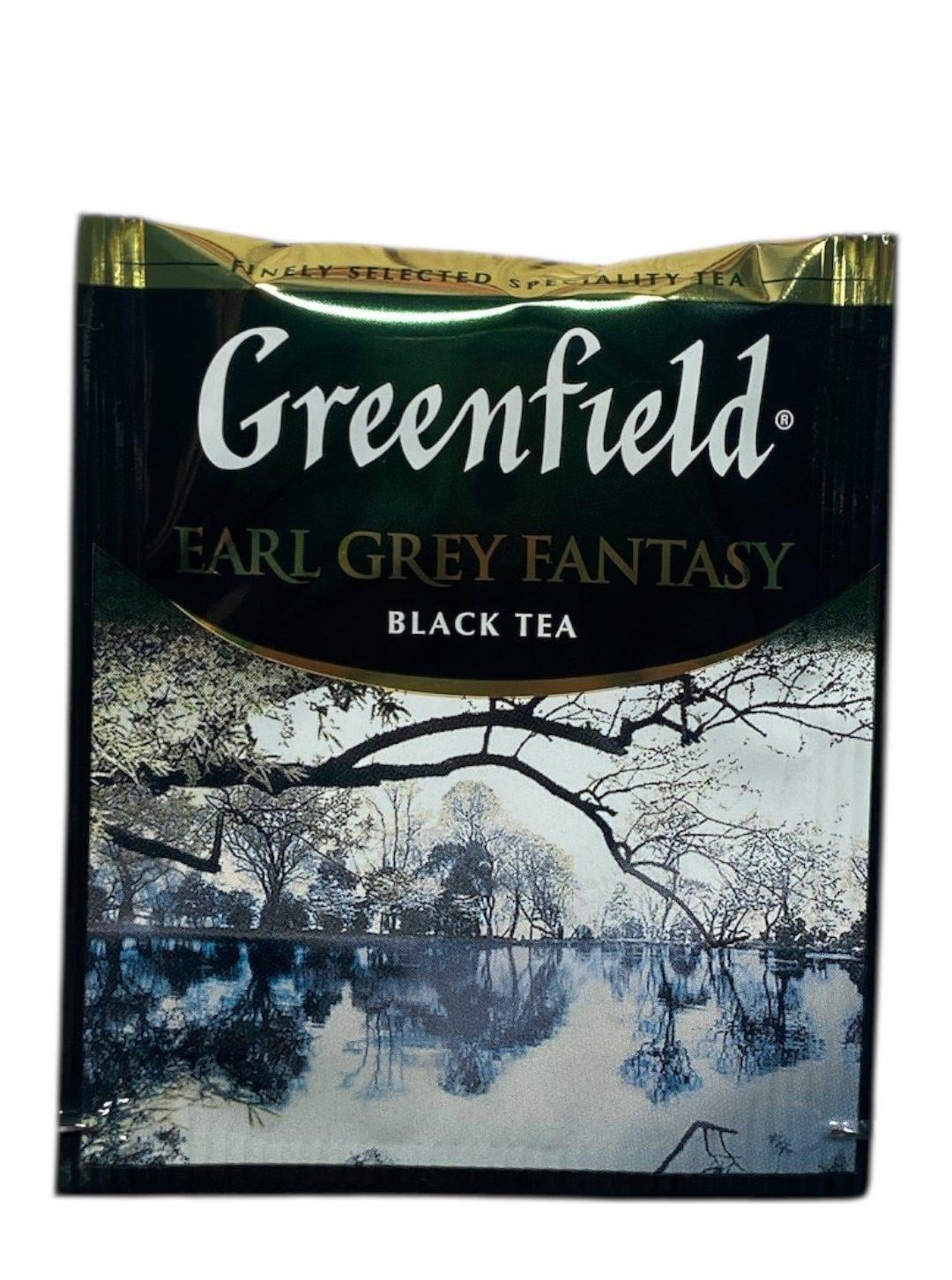 Чай Greenfield Earl Grey Fantasy (HoReCo) з ароматом бергамоту 100 пакетиків 2 г (715)