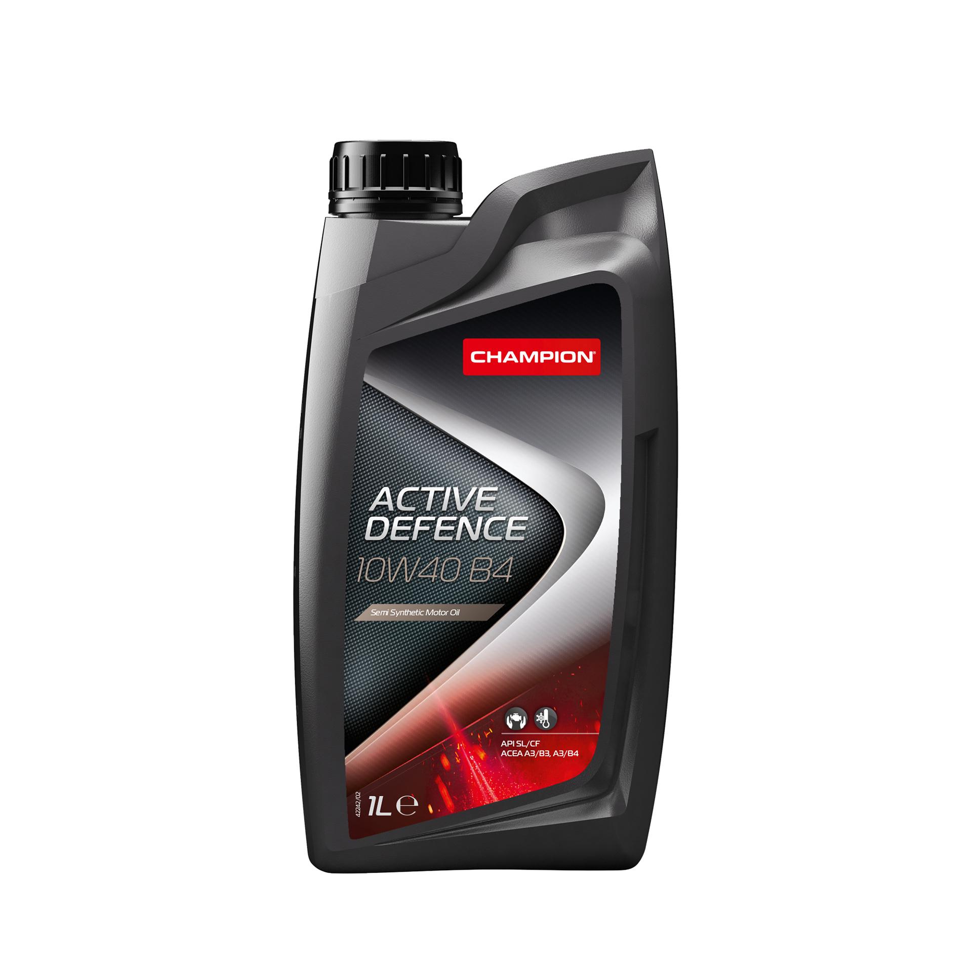 Масло моторное Champion ACTIVE DEFENCE B4 10W-40 1 л