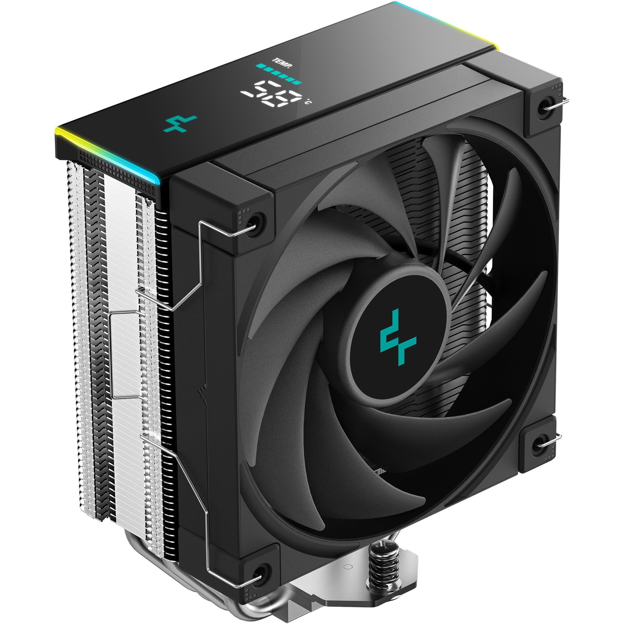 Кулер процессорный DeepCool AK400 Digital SE 120 мм FDB 1850 об/мин ARGB Black (R-AK400-BKADMN-GJD)
