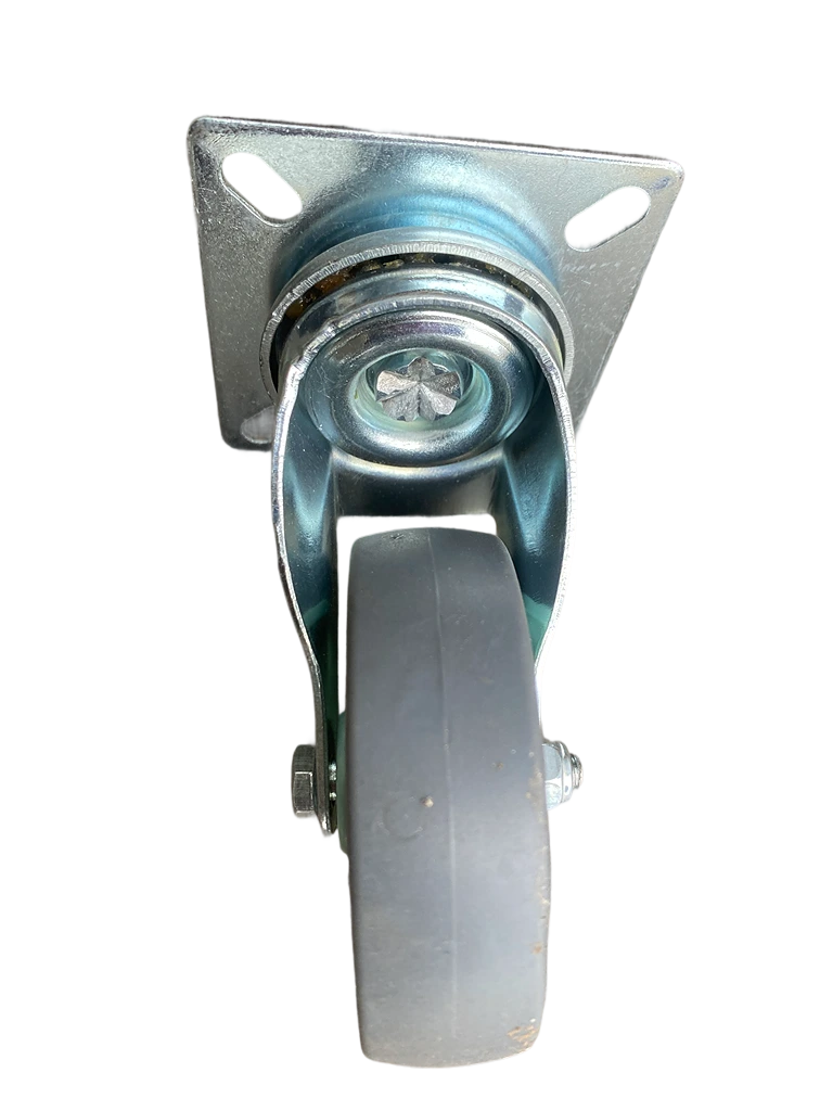 Колесо в поворотном кронштейне на площадке 75 мм (1850996777) - фото 4