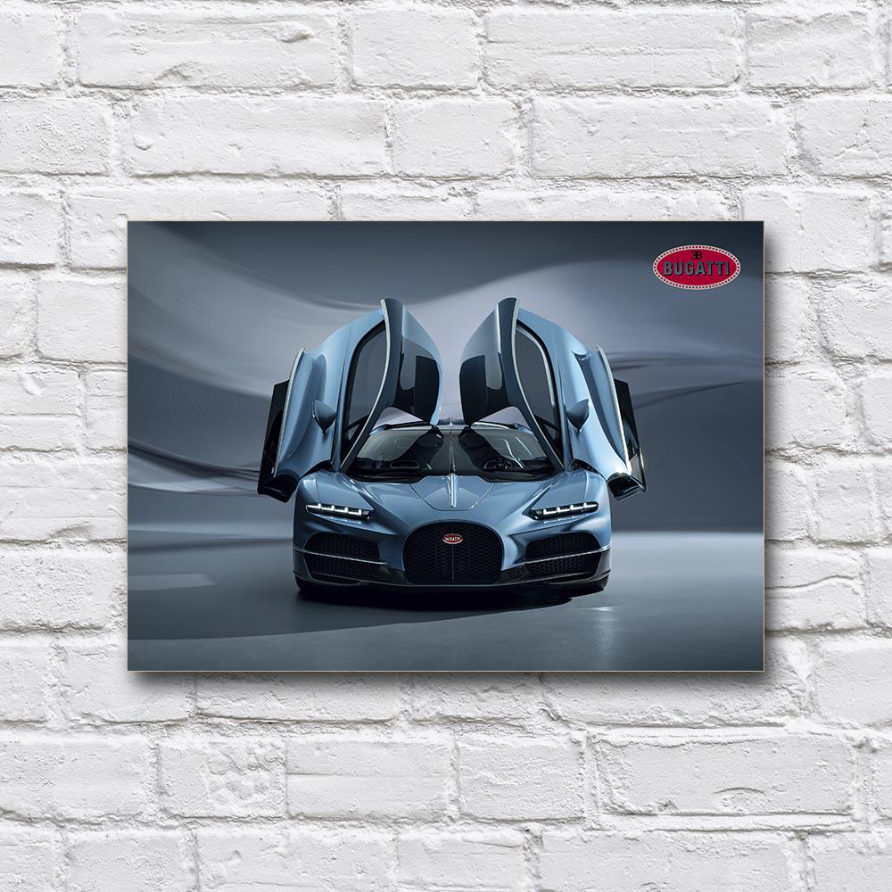 Постер дерев’яний Bugatti Tourbillon 210х297 мм (18271551)
