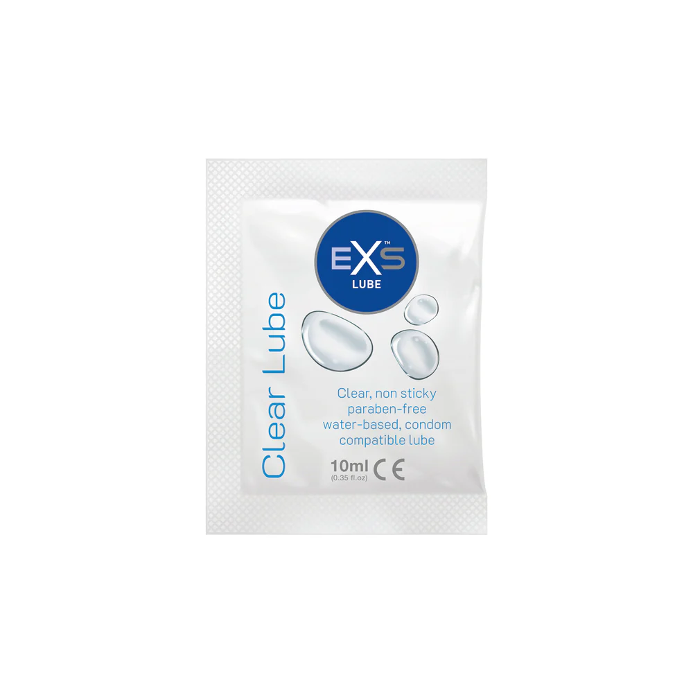 Лубрикант EXS Clear Lube 10 мл 100 шт. Прозорий