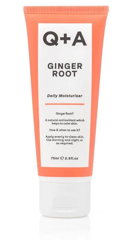 Зволожуючий крем для обличчя Q+A Ginger Root Daily Moisturiser 75 мл (0742271477142)