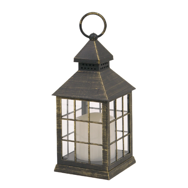 Свічник-ліхтар зі свічкою LED OR-PL6050D-1 Чорно-золотий (45475) - фото 2 Свічник-ліхтар зі свічкою LED OR-PL6050D-1 Чорно-золотий (45475) - фото 2