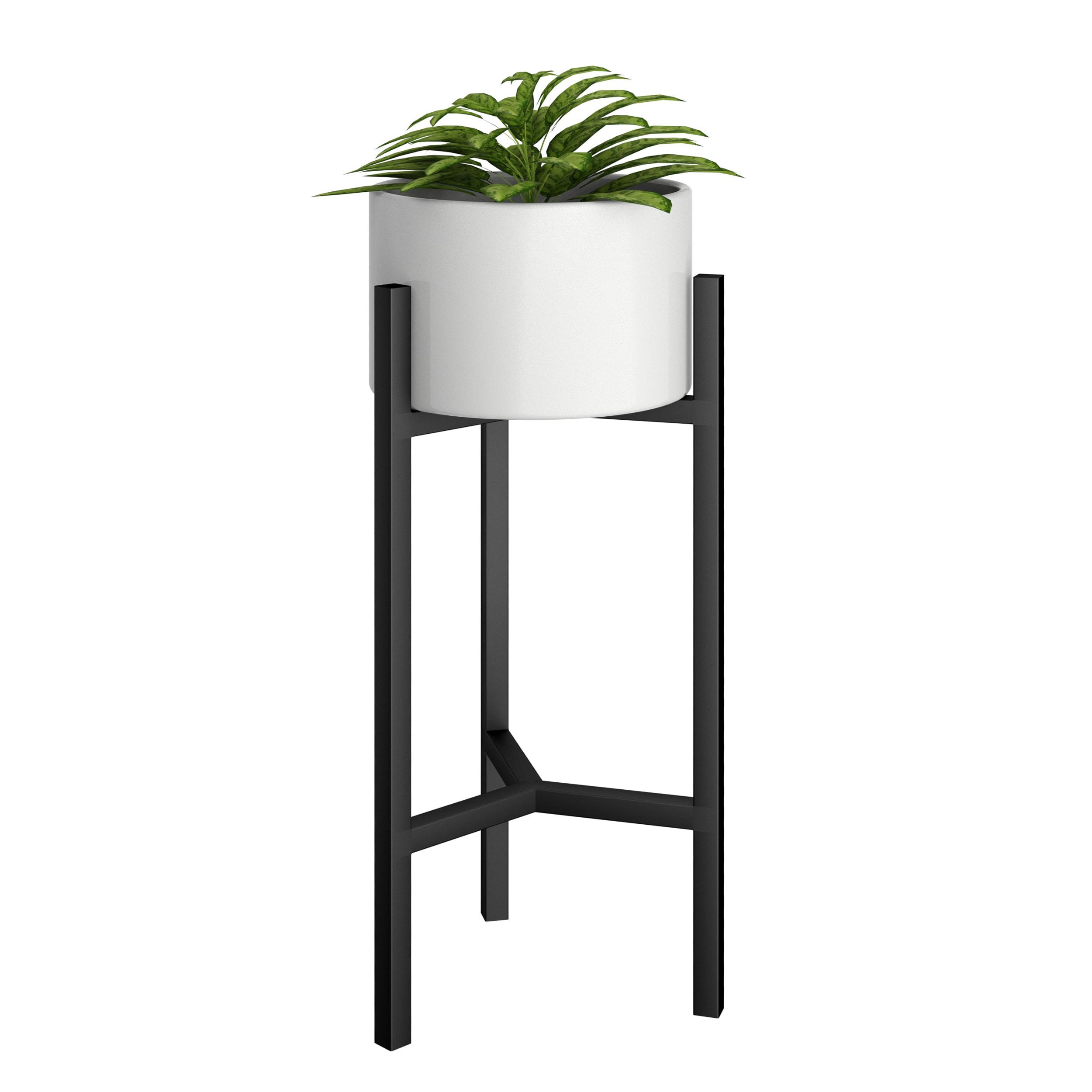 Підставка для квітів Orizon LOFT Y із металу 60х30х30 см Чорний матований - фото 3 Підставка для квітів Orizon LOFT Y із металу 60х30х30 см Чорний матований - фото 3