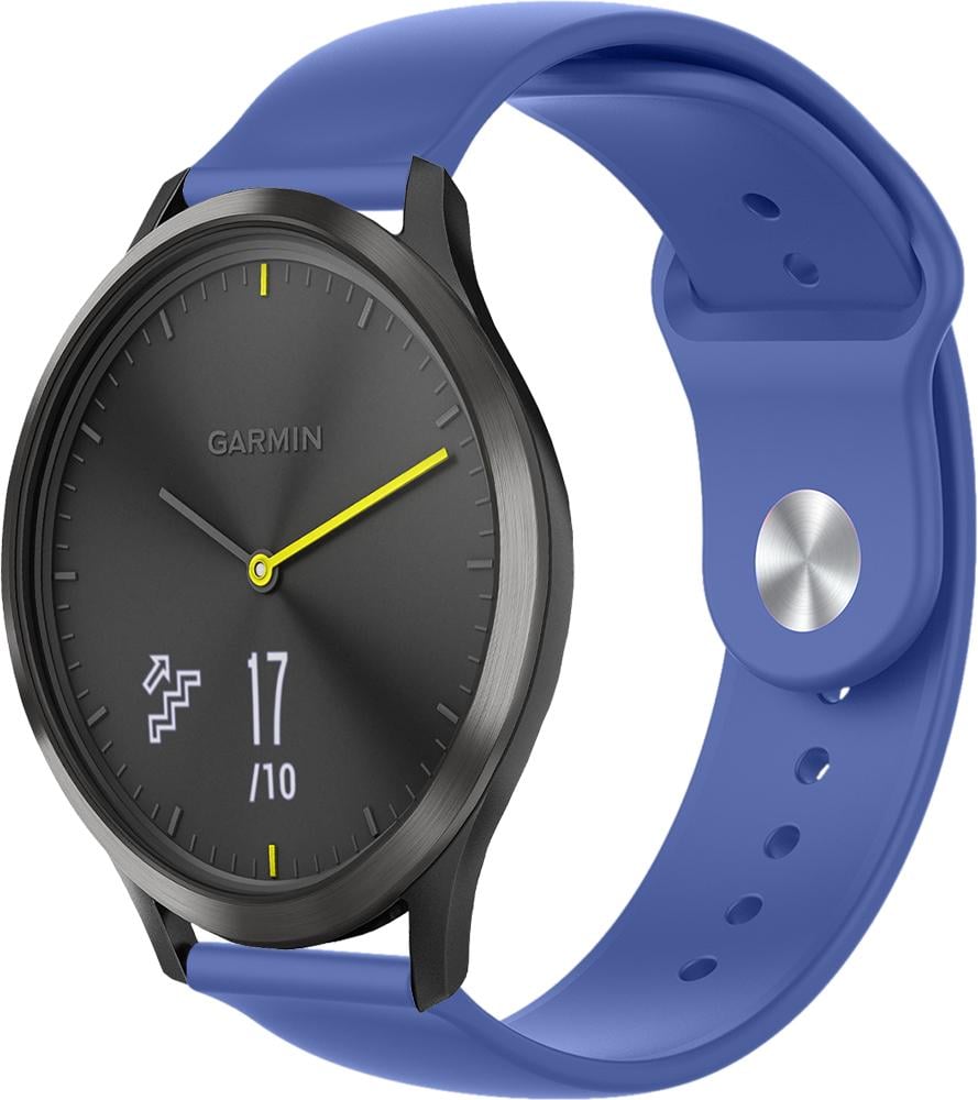Ремешок Base для Garmin Vivomove HR 20 мм Dark Blue (18843)