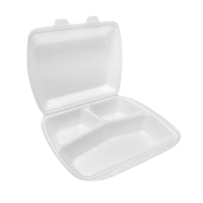 Одноразовый контейнер Ланч-бокс LВ-3Н Р3 3 порции 250 шт. (1265)