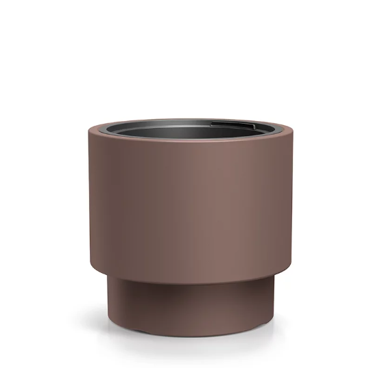 Горщик для квітів Prosperplast Heos 40х37 см Марсаловий (DBHEN400-4985U)) - фото 1 Горщик для квітів Prosperplast Heos 40х37 см Марсаловий (DBHEN400-4985U)) - фото 1