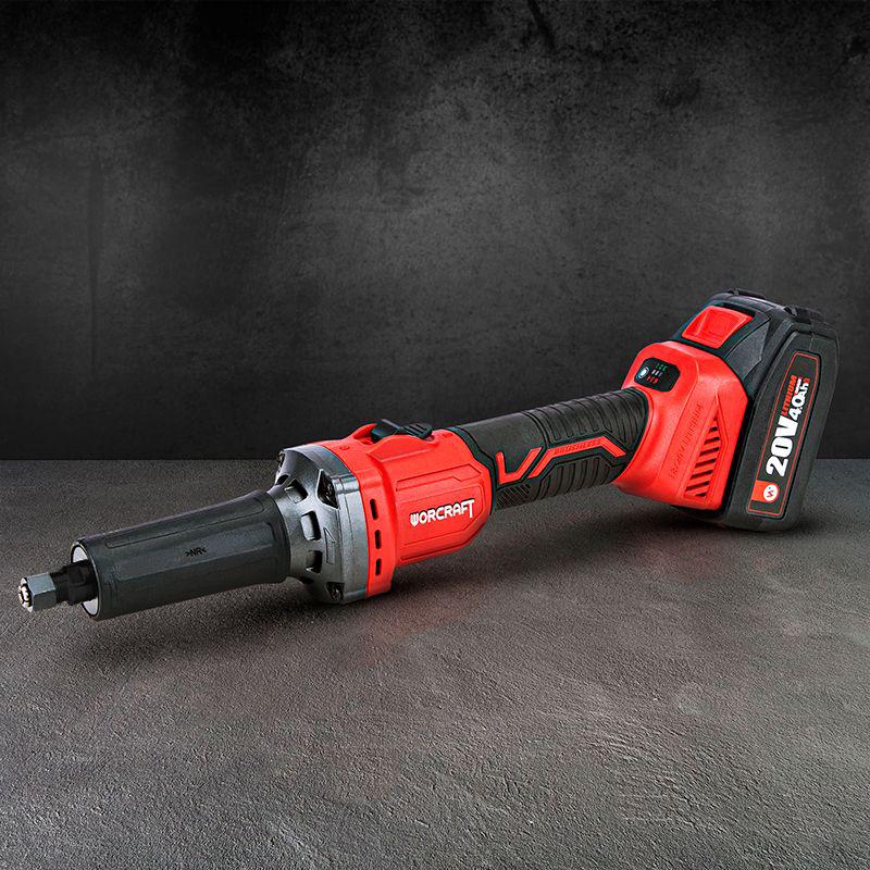 Шліфувальна машинка акумуляторна безщіткова Worcraft CDG-S20LiB з акумулятором 4А і зарядним патрон 0,6 мм (43232) - фото 14