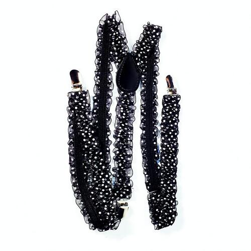 Подтяжки для брюк Рюшки в горошек SETA Decor 122-301 Подтяжки для брюк Рюшки в горошек SETA Decor 122-301