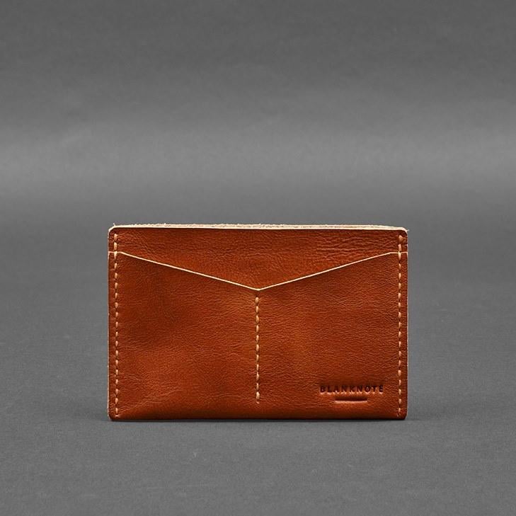 Палітурка-органайзер для документів шкіряна 6.2 краст Світло-коричневий (A-028144)