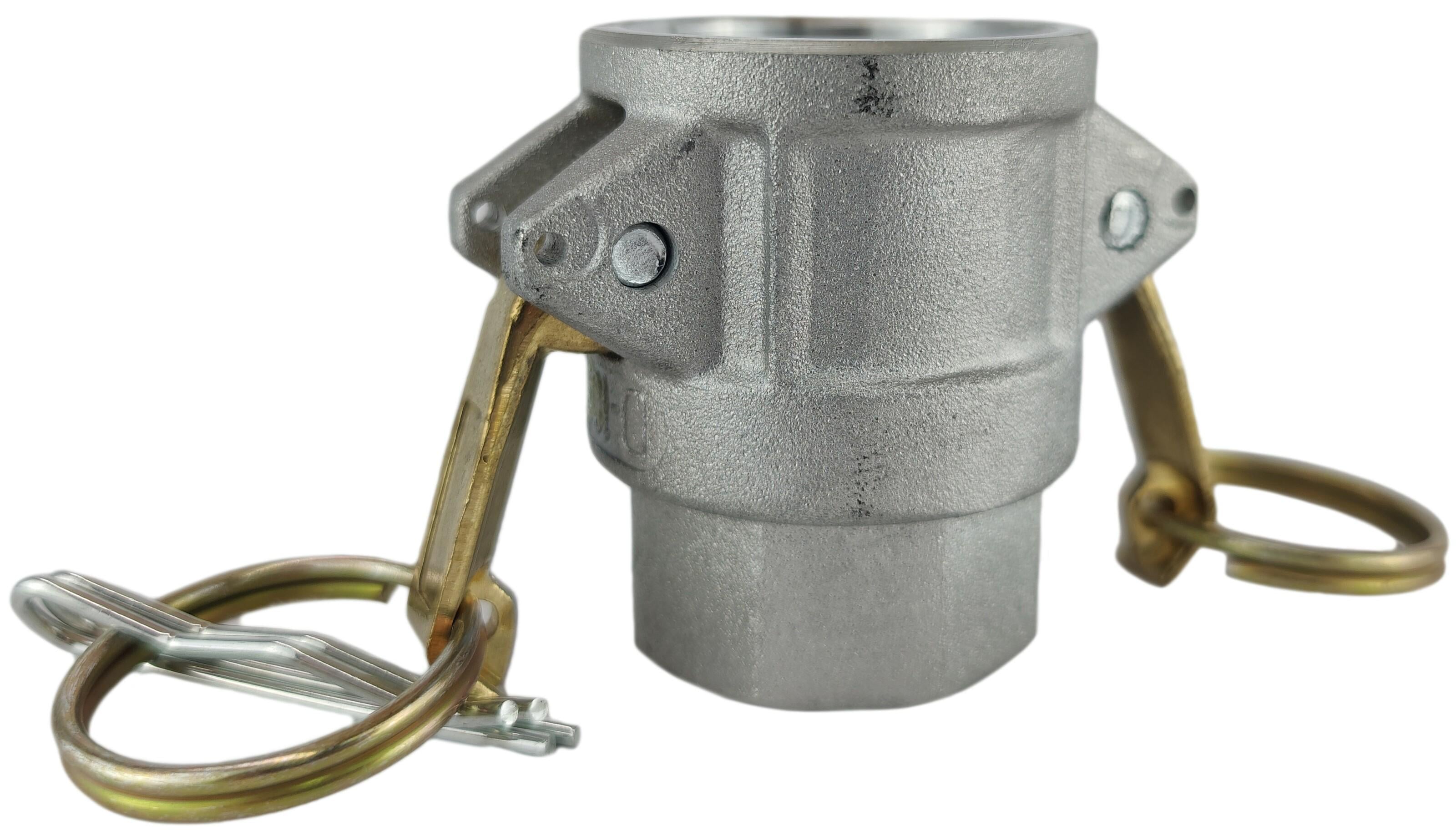 Муфта camlock тип D с внутренней резьбой BSPP ШРЗ алюминий D-100 1" (50230016) Муфта camlock тип D с внутренней резьбой BSPP ШРЗ алюминий D-100 1" (50230016)