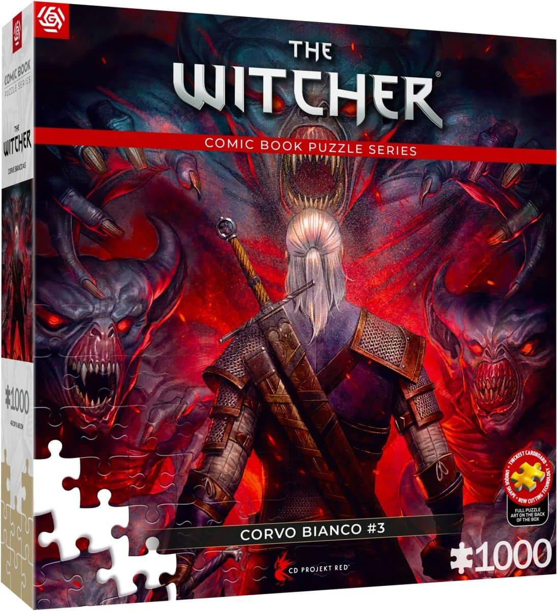 Пазл GoodLoot Witcher Corvo Bianco 1000 шт. (5908305251040)
