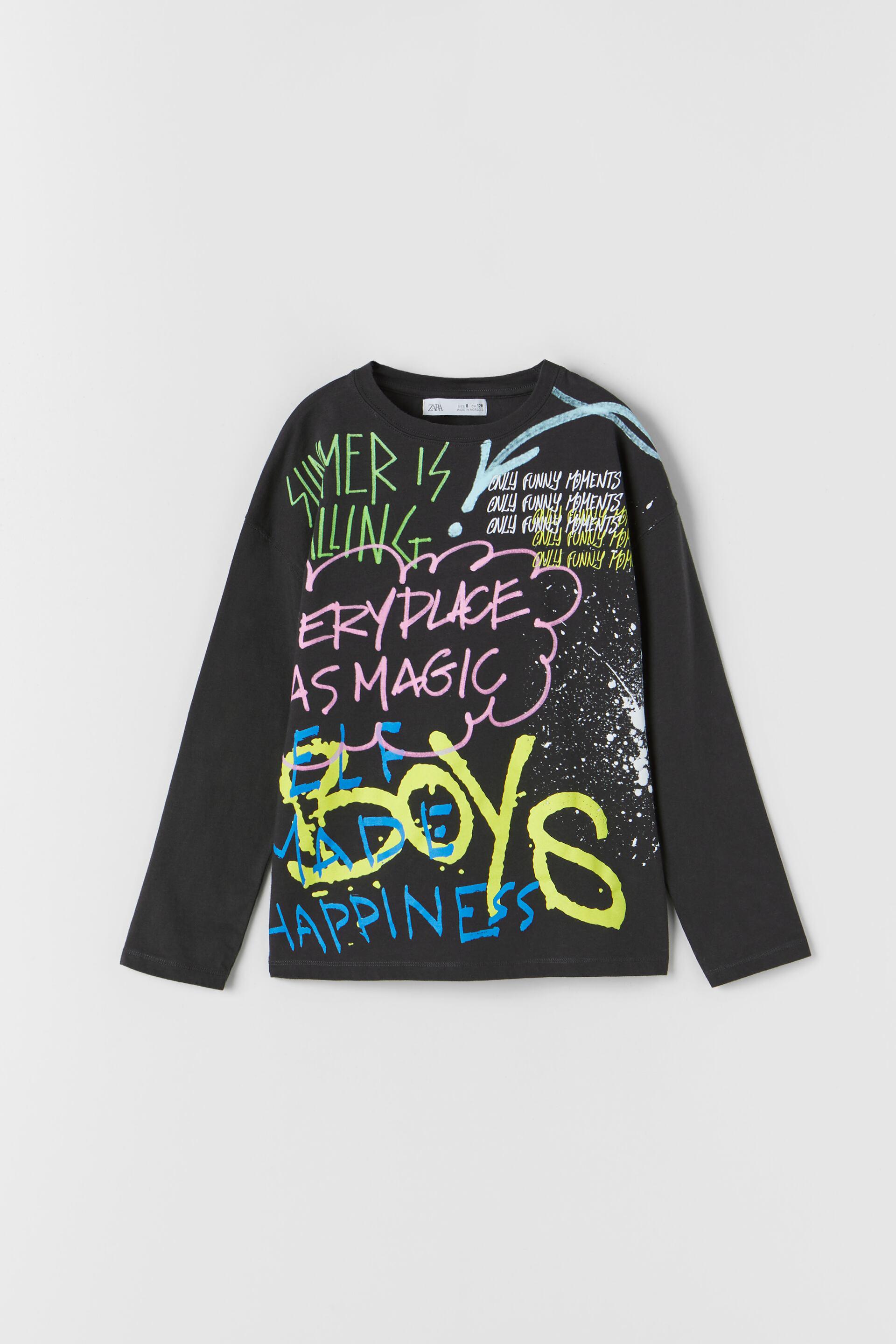 Реглан для мальчика Zara 140 см Черный (6224786809)