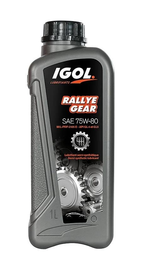 Трансмісійне мастило IGOL RALLYE GEAR 75W-80 1 л (RALGE75W801L)