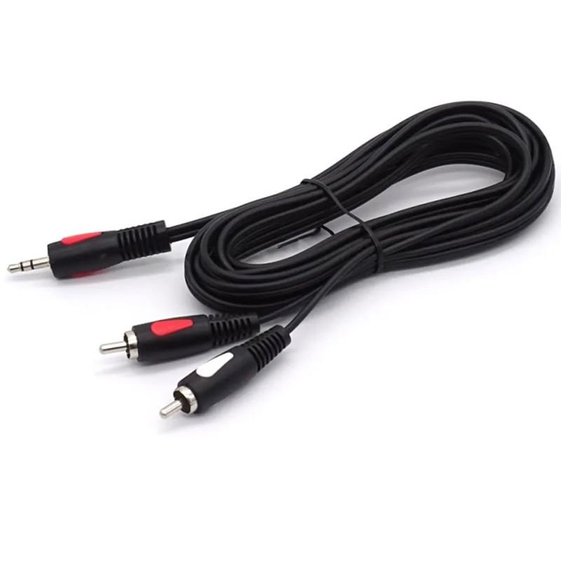 Кабель Cabletech Eco-line jack 3,5 2RCA Cable Audio 3 м Black (KPO4004-3.0)