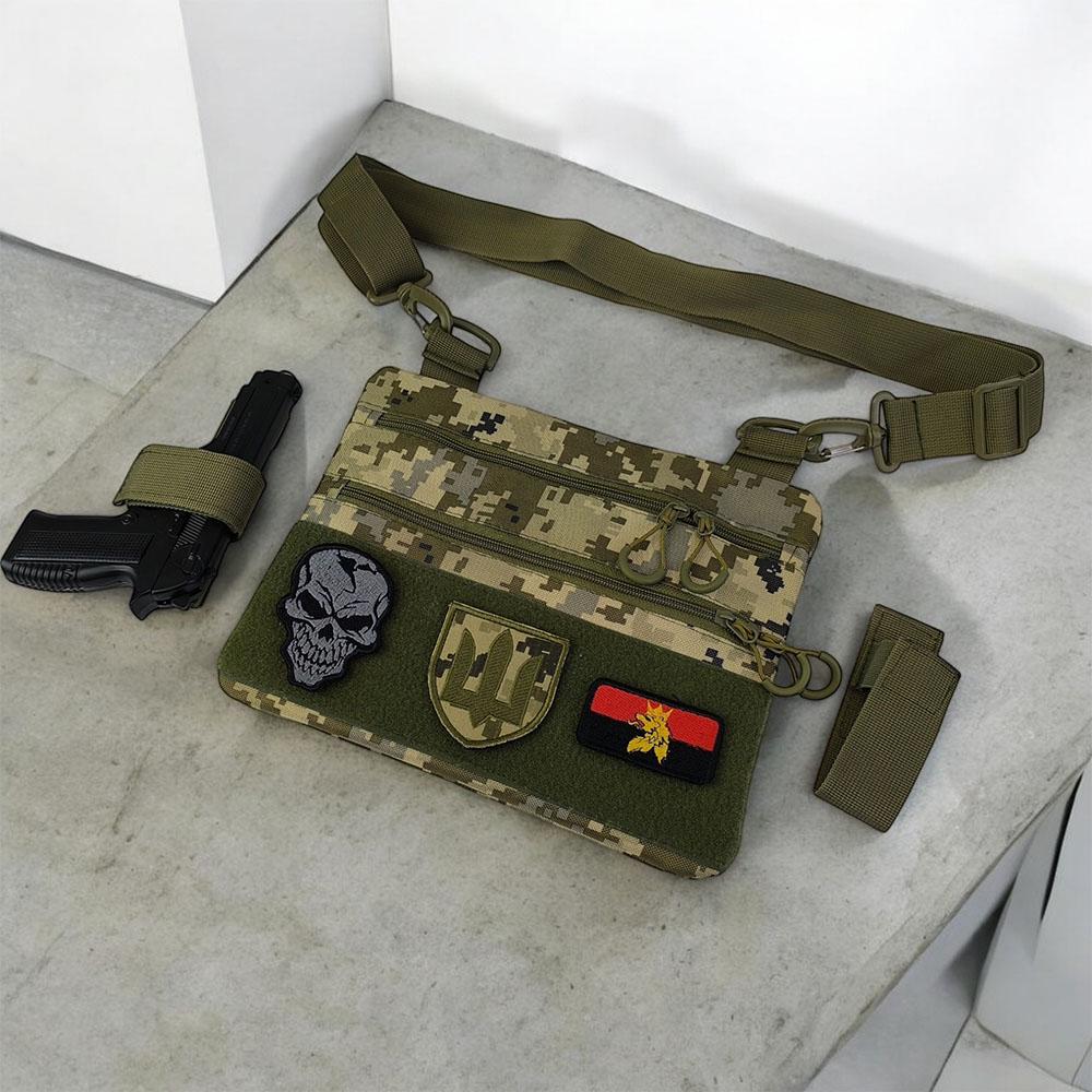 Сумка нагрудная тканевая (521250) - фото 9 Сумка нагрудная тканевая (521250) - фото 9