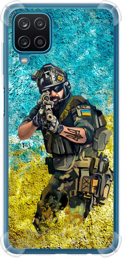 Чехол на Samsung Galaxy A12 A125F Воин ЗСУ (5311sp-2201-42517)