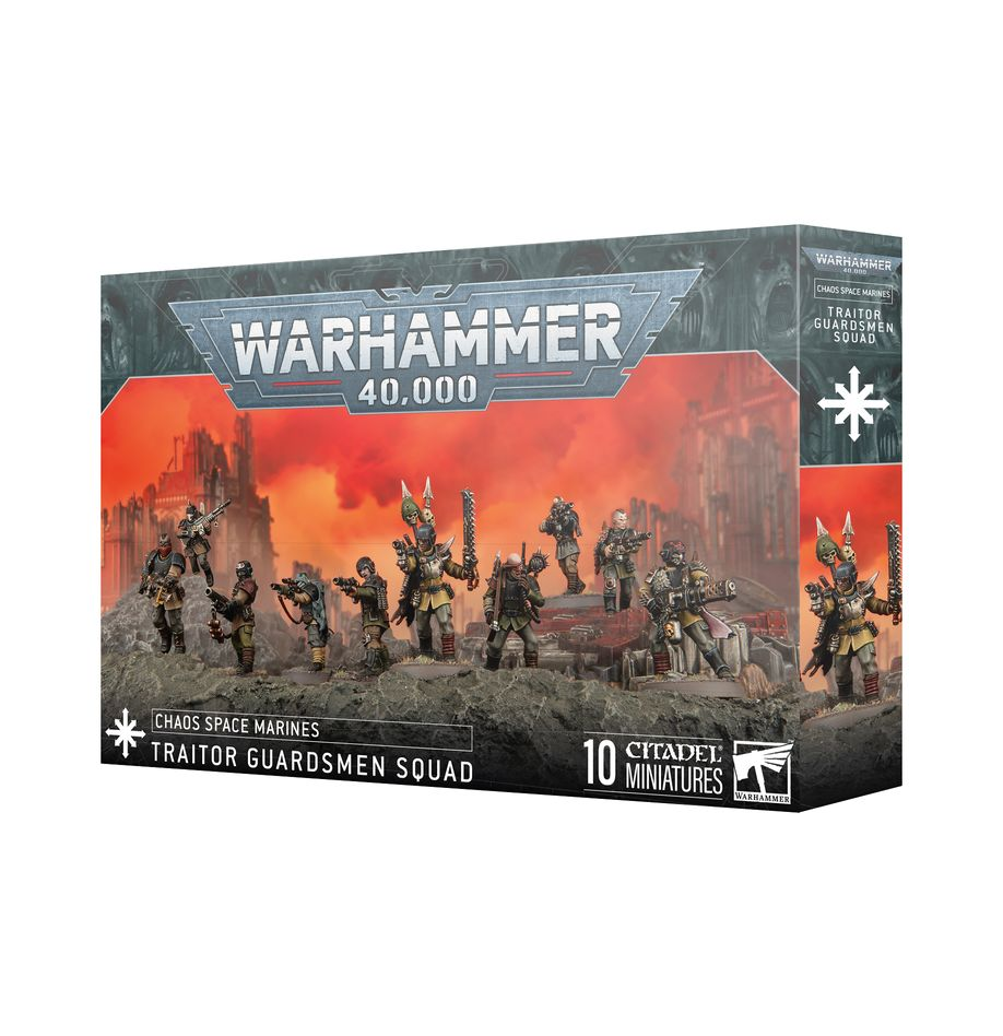 Набір мініатюр GW CSM TRAITOR GUARDSMEN SQUAD (43-107)