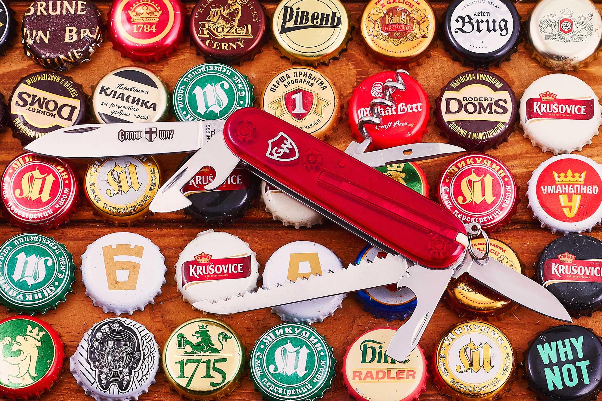 Нож многофункциональный складной мультитул Grand Way 70 мм (0307) - фото 2 Нож многофункциональный складной мультитул Grand Way 70 мм (0307) - фото 2