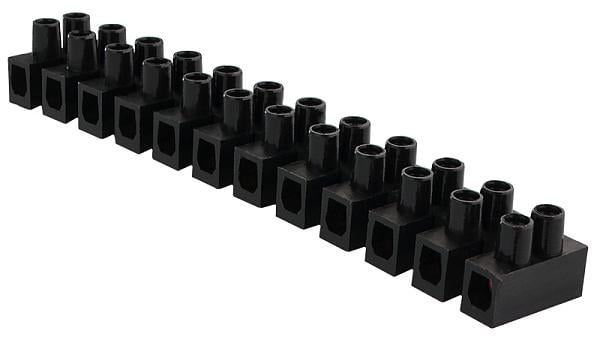 Клеммная колодка тип Н 10 мм 10 А Черный (A0130040017)