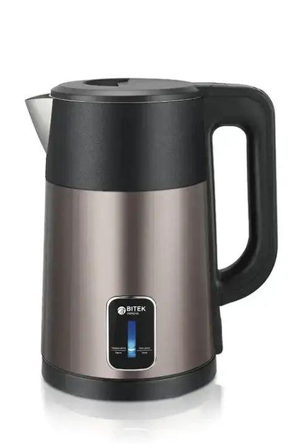Електрочайник Bitek BT-7955 Pro 2,5 л 1800 Вт Коричневий (ML-04331) Електрочайник Bitek BT-7955 Pro 2,5 л 1800 Вт Коричневий (ML-04331)