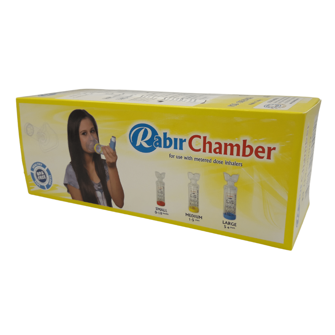 Спейсер Rabir Chamber Orjial Medical із маскою для дітей від 1 до 5 років - фото 2