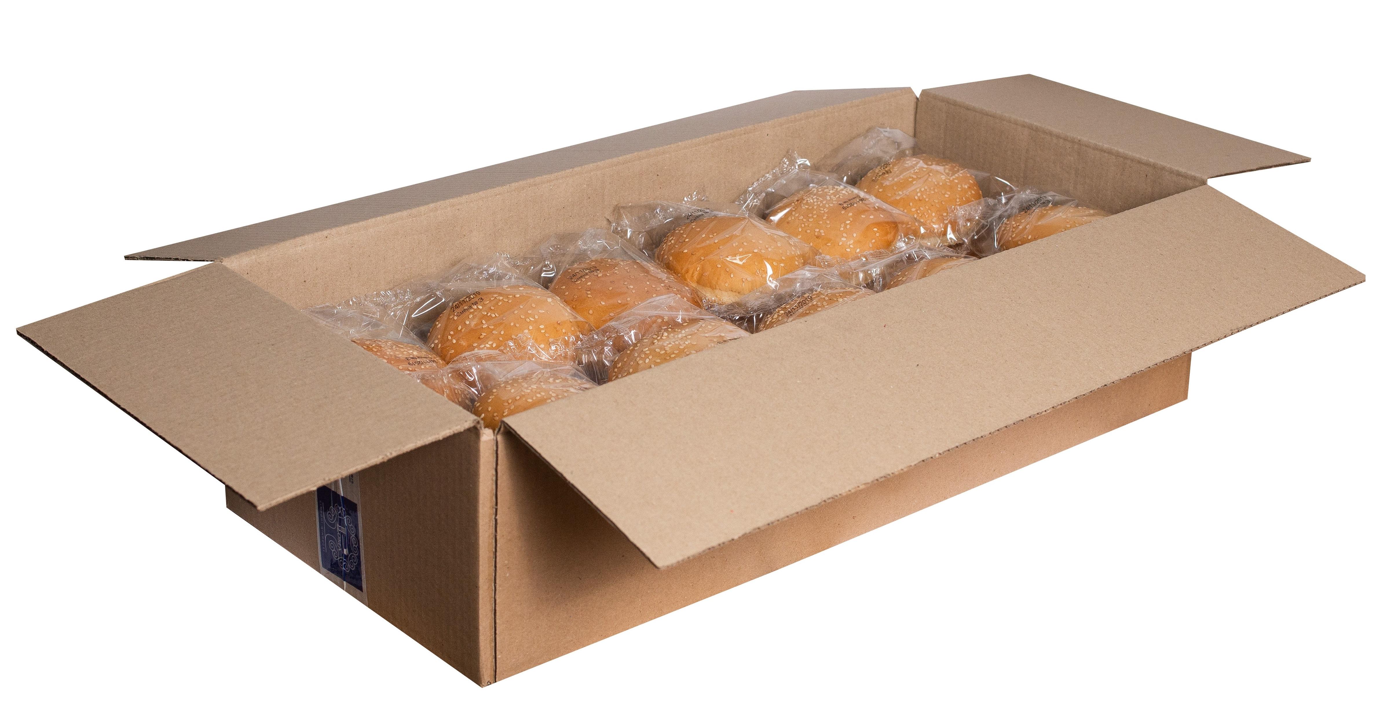 Булочка для бургера с кунжутом РОМА 50 г 35 шт. - фото 4 Булочка для бургера с кунжутом РОМА 50 г 35 шт. - фото 4