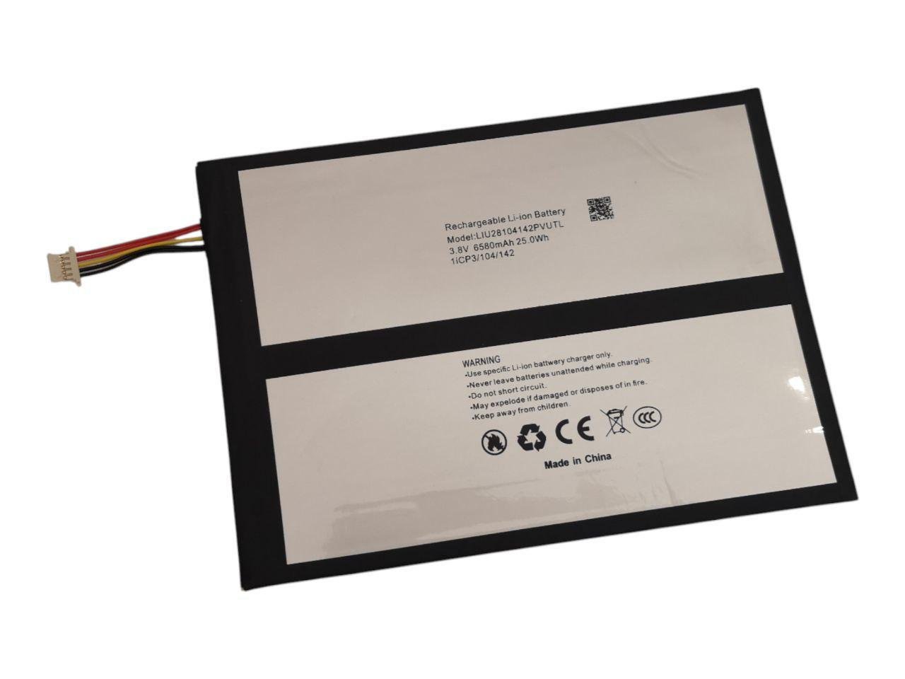 Аккумулятор для Blackview Oscal Pad 10/Tab 7 Pro/LiU28104142PVUTL 6580 mAh 25Wh (000012402)