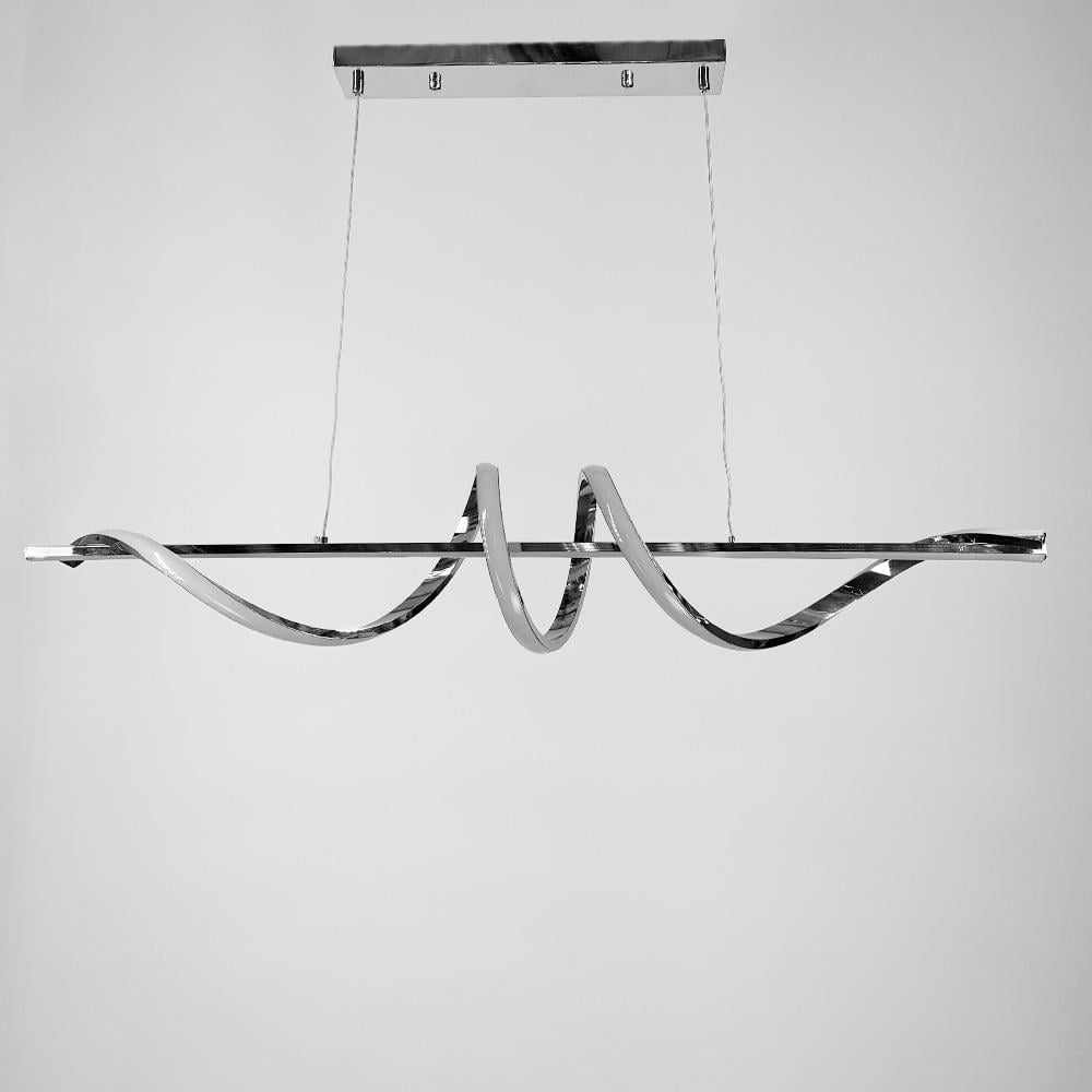 Люстра підвісна Light House LNF-17385 CR 75W 120 см Хром