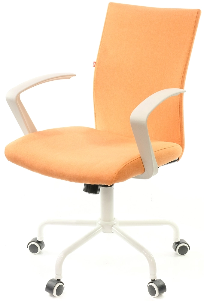 Крісло комп'ютерне для персоналу тканинне АКЛАС Арсі WT TILT Помаранчевий (00012477) - фото 1