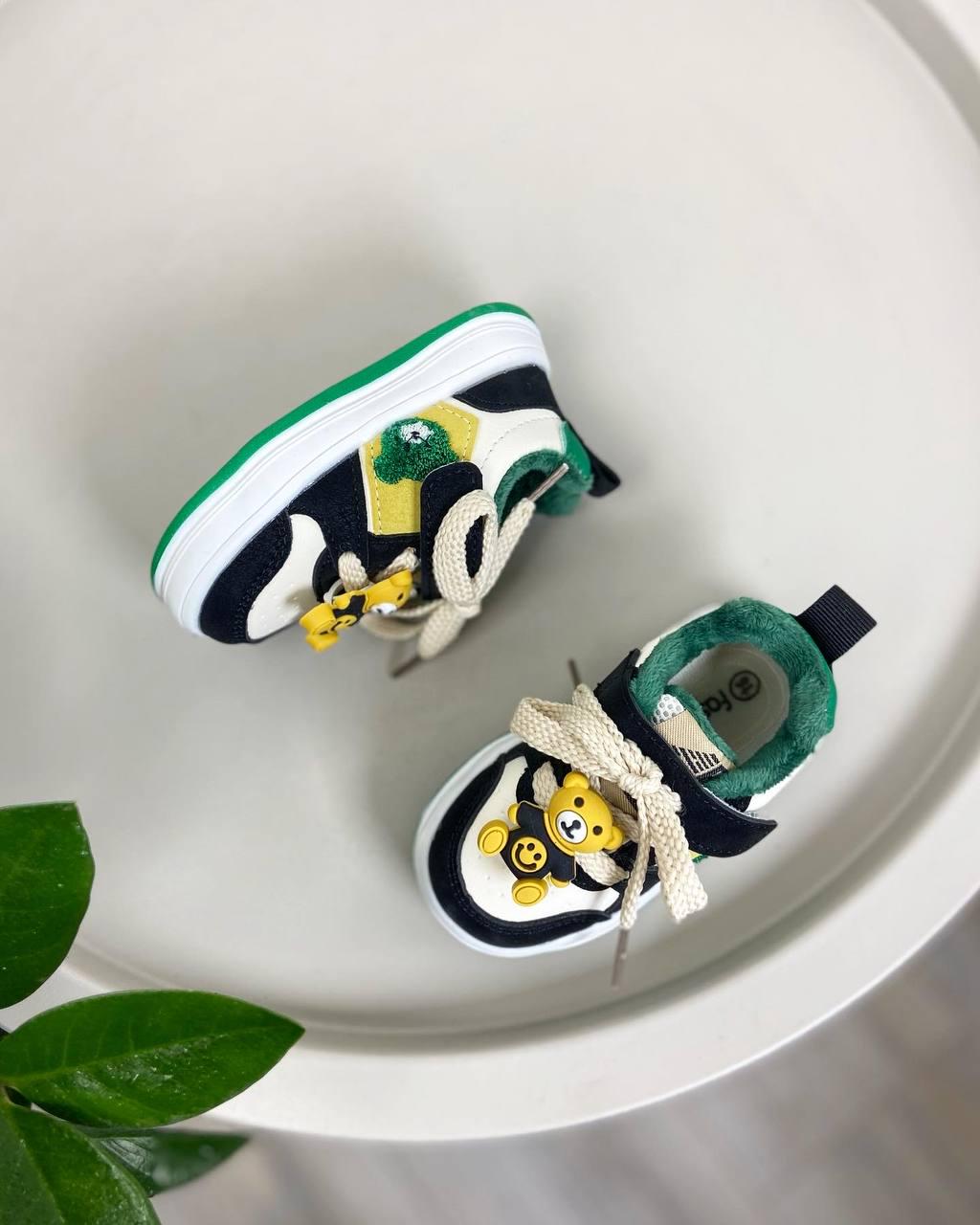 Ботинки осенние детские р. 20 Черный (795)