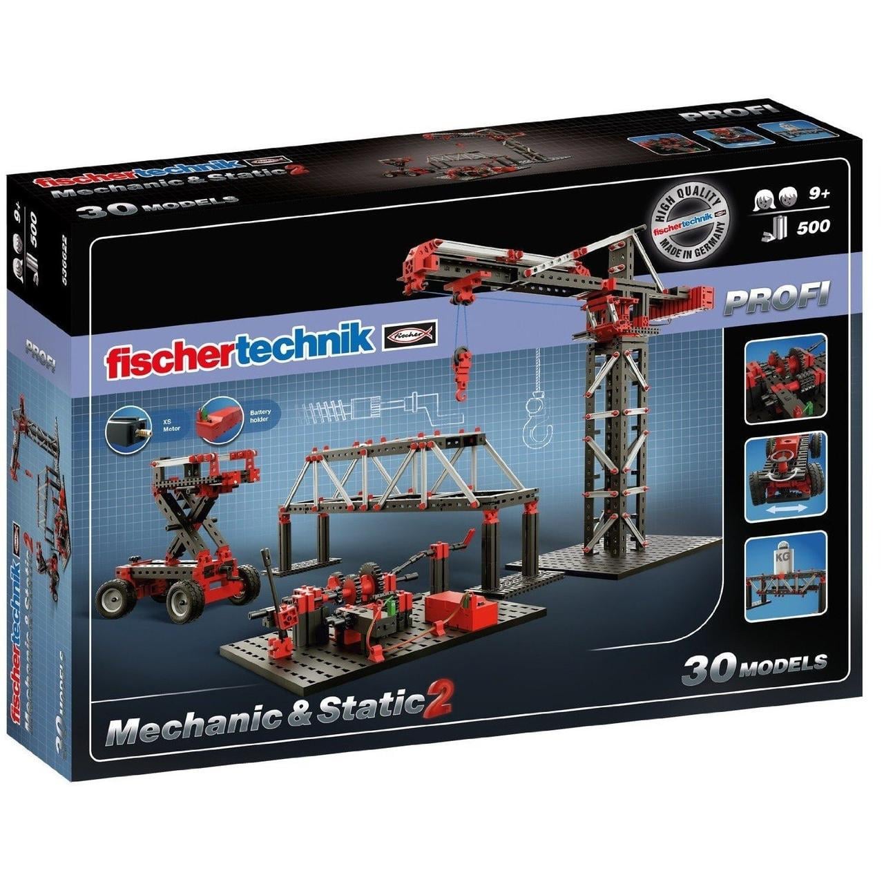 Конструктор fisсhertechnik PROFI Механика и статика