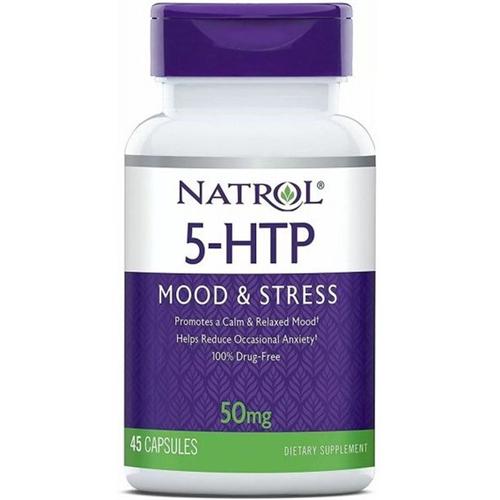 Тріптофан Natrol 5-HTP 50 мг 45 Caps