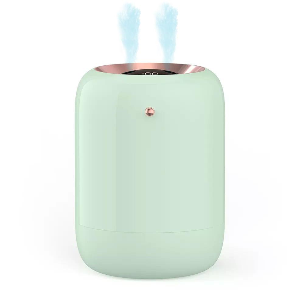 Увлажнитель воздуха ультразвуковой Alto-101 с ультрафиолетовой бактерицидной лампой Зеленый (M09)