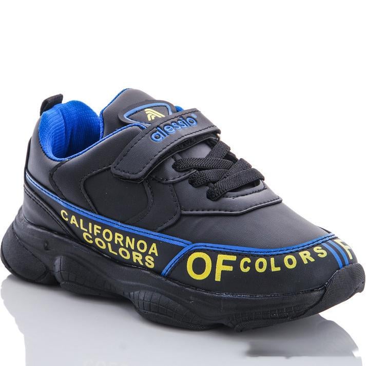 Кроссовки Alessio 1003-1 р. 33 Черно-желтый