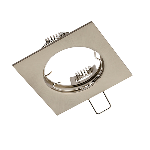 Светильник точечный GTV Porto OP-PROD4-02 стальной квадратный инокс (1310467222)