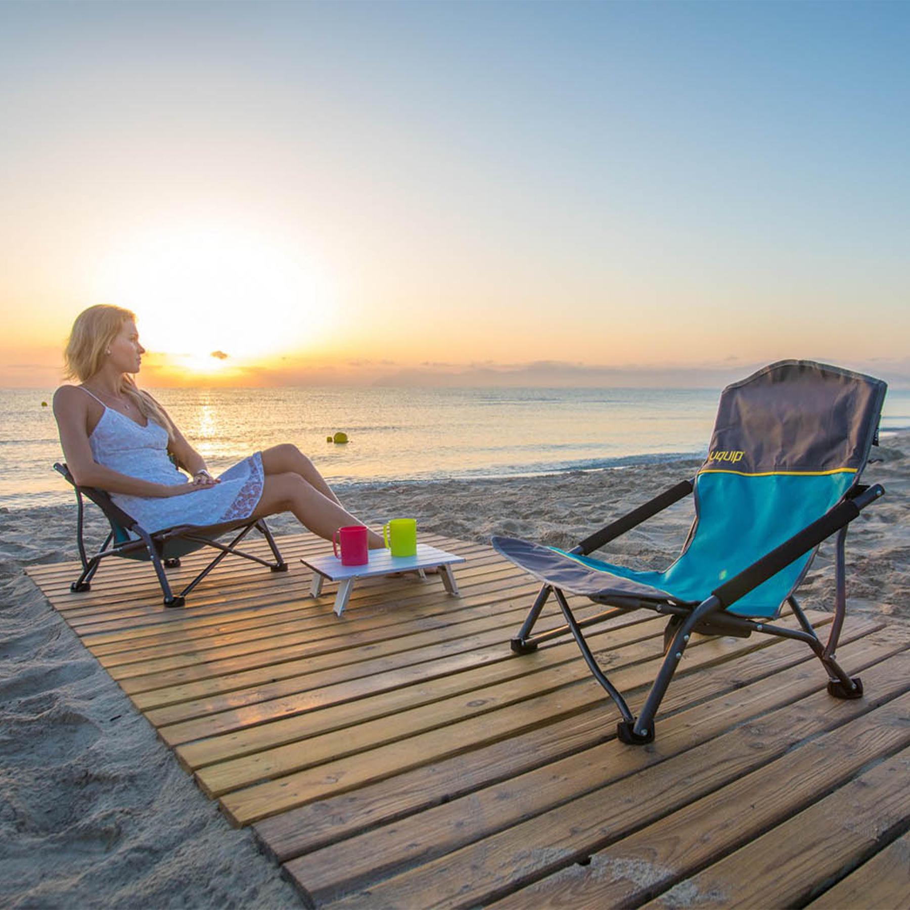 Туристичний набір крісел розкладних Uquip Sandy 2 шт. Blue/Grey (244403) - фото 9 Туристичний набір крісел розкладних Uquip Sandy 2 шт. Blue/Grey (244403) - фото 9