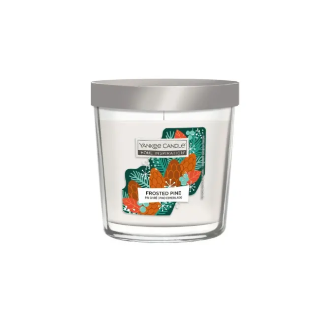 Ароматична свічка Yankee Candle Frosted Pine Home Inspiration Value Tumbler 200 г (1752079E)