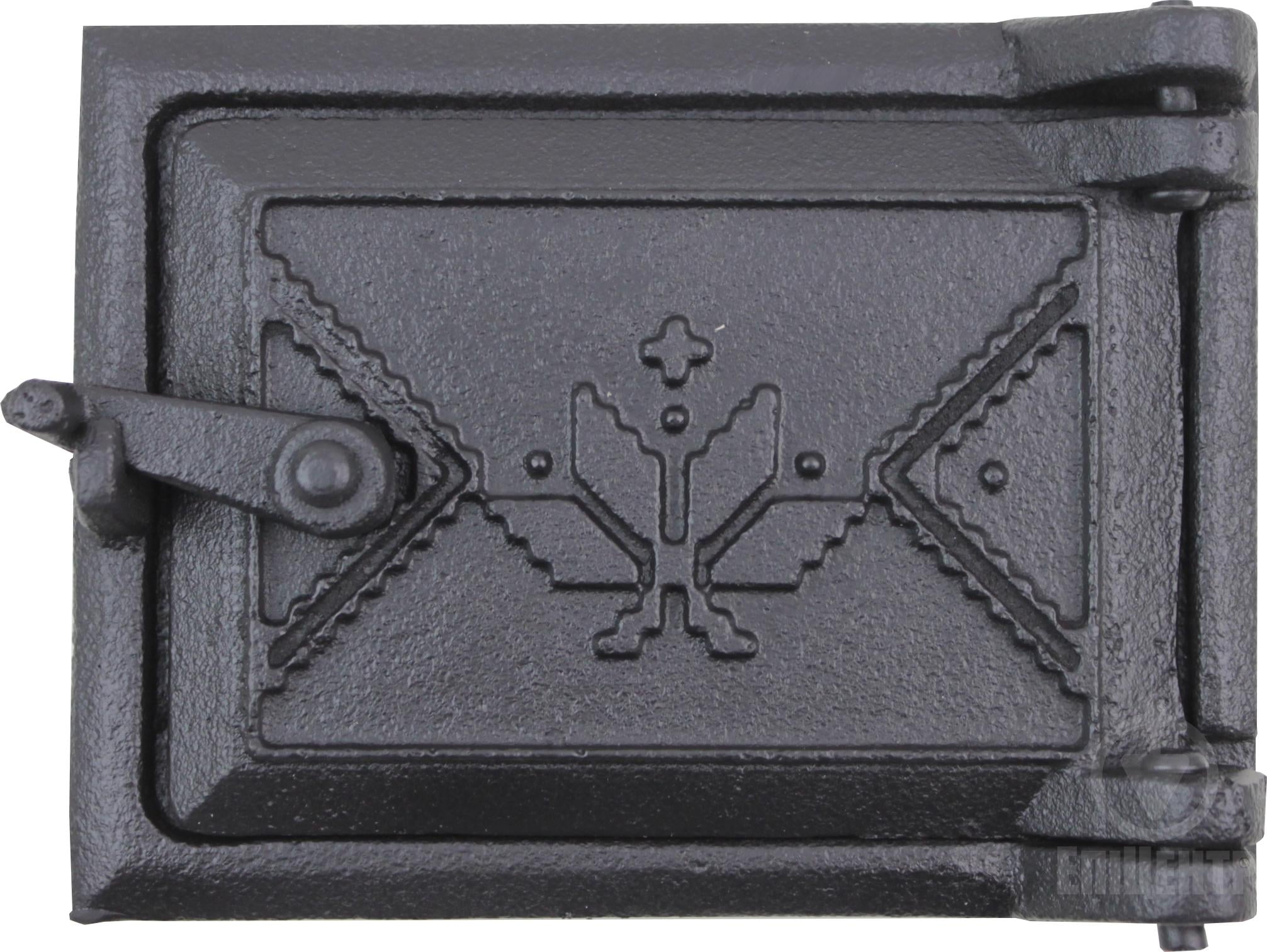 Дверца прочисная сажетруска Вишиванка чугунная 125х160 мм (9229356)