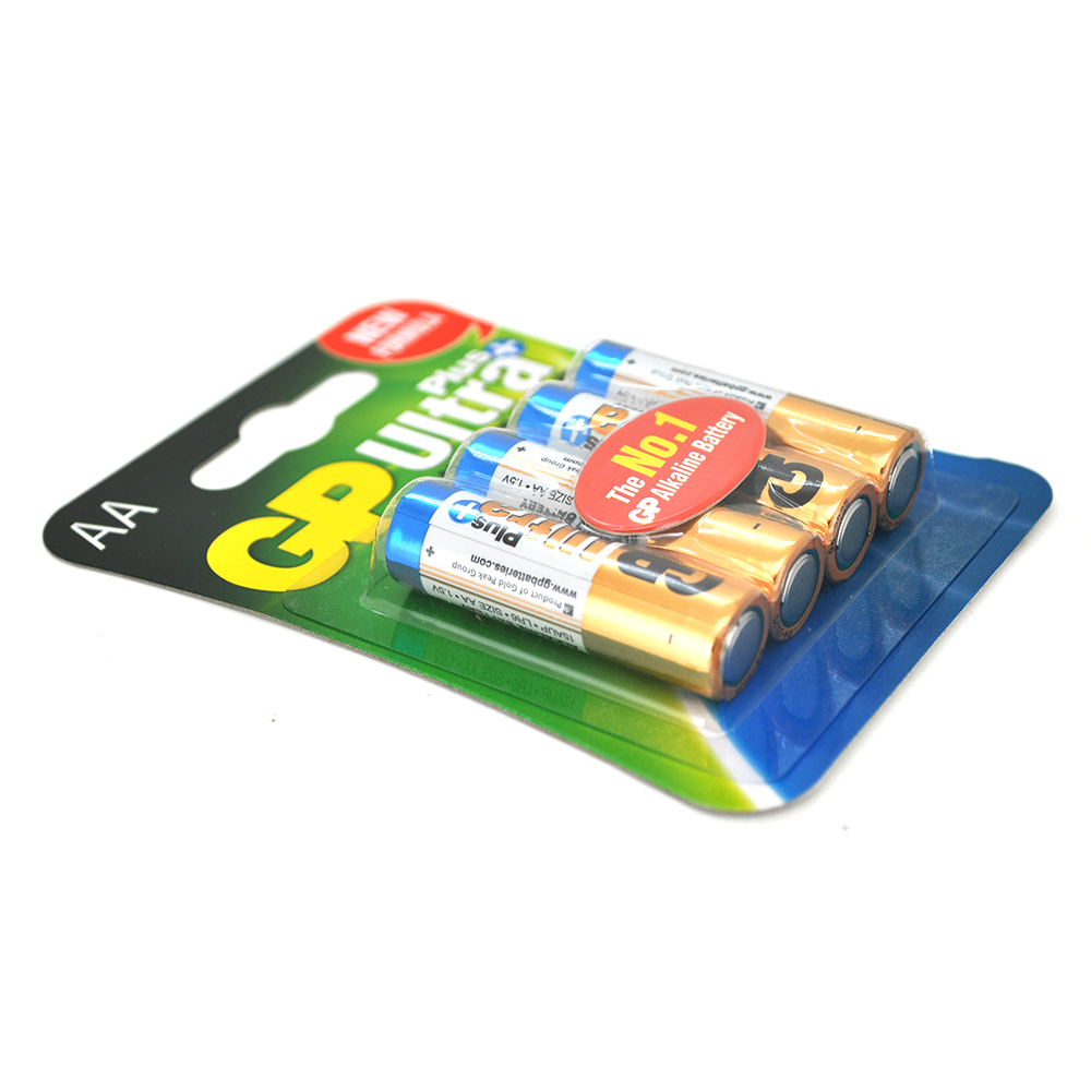Батарейка GP Ultra Plus 15AUP 2UE4 щелочная AA 4 шт. (YUT_V583)