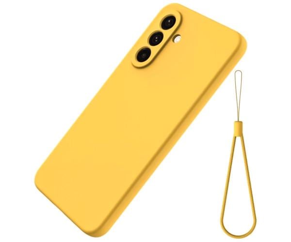 Чохол - накладка Silicone Cover Full для Samsung Galaxy A36 5G Жовтий