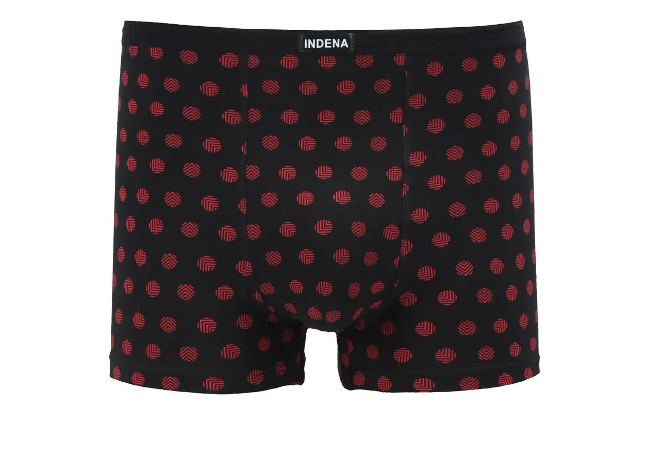 Мужские трусы INDENA Батал стрейчевые 5XL Черный (205047)