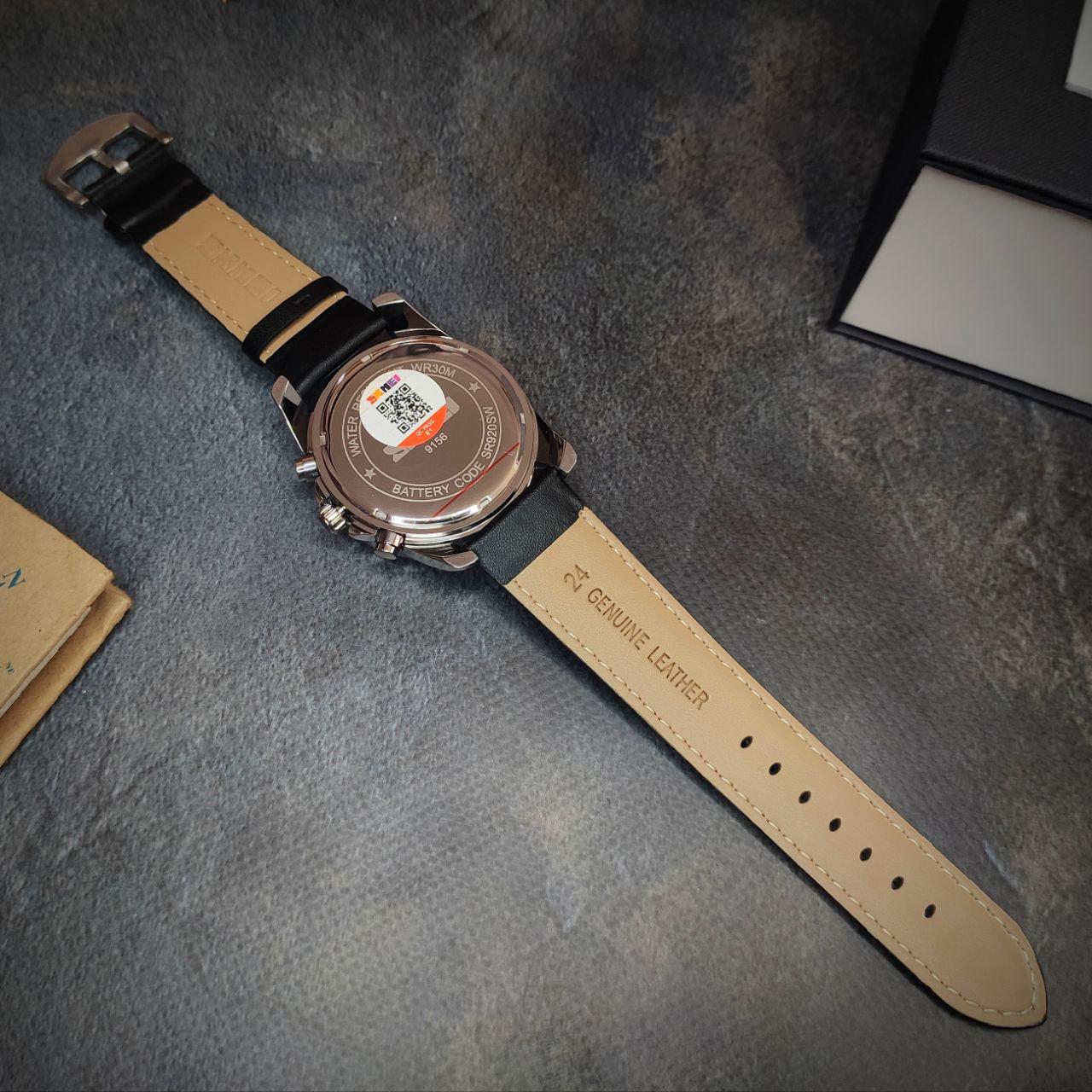 Годинники наручні чоловічі кварцові Skmei (9156) - фото 5 Годинники наручні чоловічі кварцові Skmei (9156) - фото 5